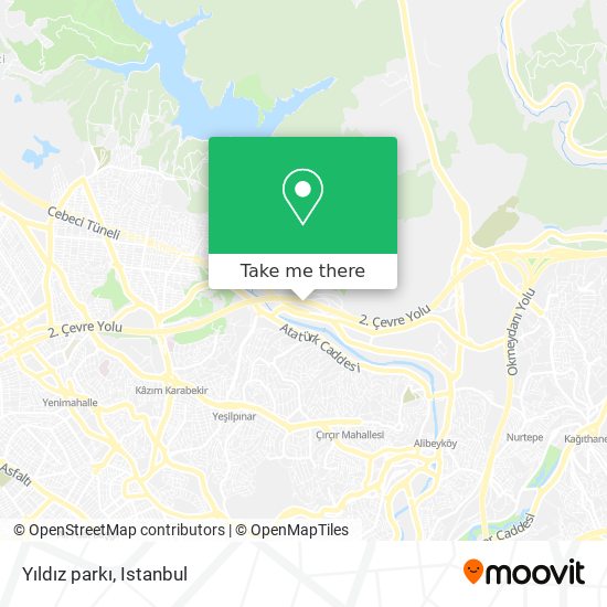Yıldız parkı map