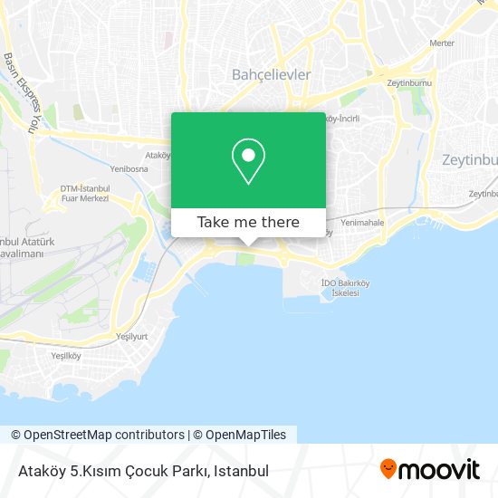 Ataköy 5.Kısım Çocuk Parkı map