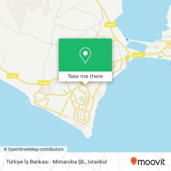 Türkiye İş Bankası - Mimaroba Şb. map