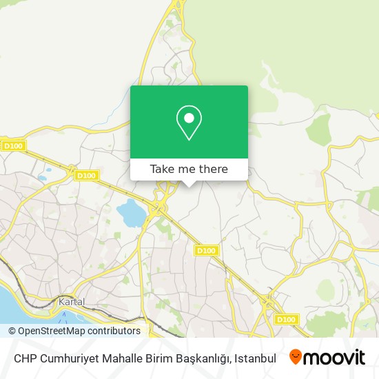 CHP Cumhuriyet Mahalle Birim Başkanlığı map