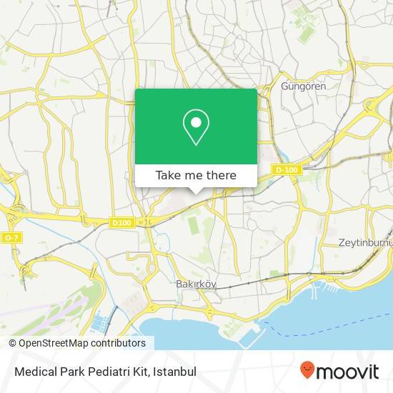 Medical Park Pediatri Kit map