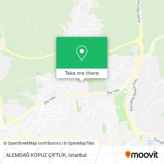 ALEMDAĞ KOPUZ ÇİFTLİK map