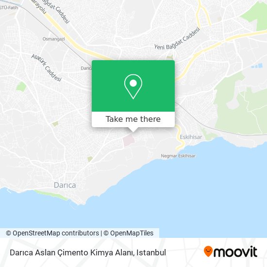 Darıca Aslan Çimento Kimya Alanı map