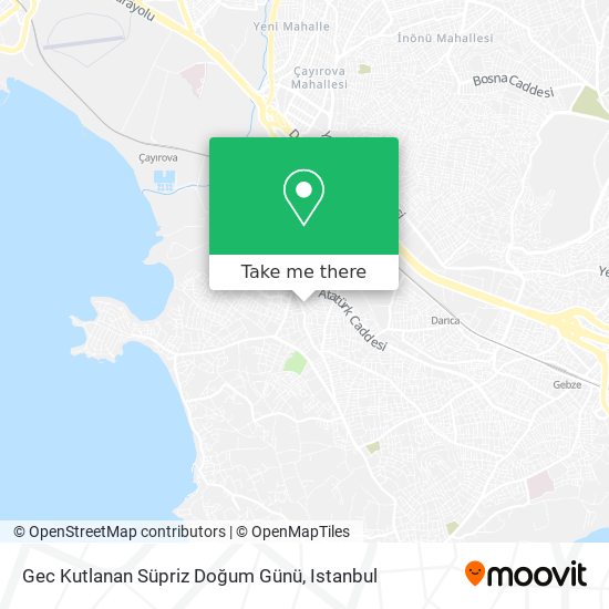 Gec Kutlanan Süpriz Doğum Günü map