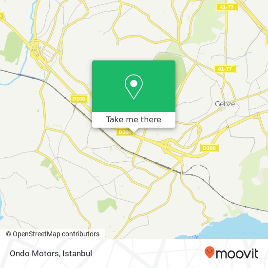 Ondo Motors map