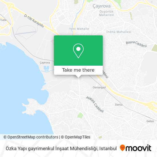 Özka Yapı gayrimenkul İnşaat Mühendisliği map