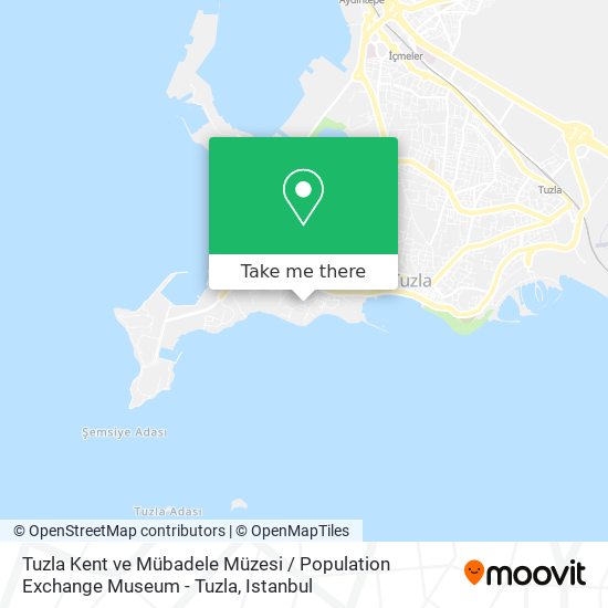 Tuzla Kent ve Mübadele Müzesi / Population Exchange Museum - Tuzla map