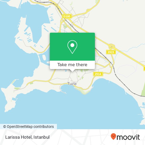 Larissa Hotel map