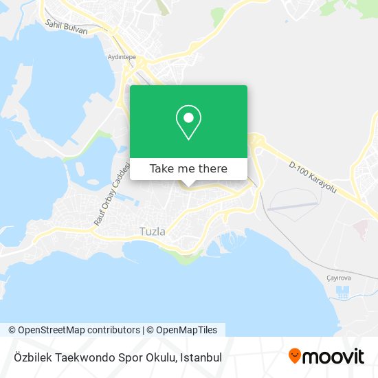 Özbilek Taekwondo Spor Okulu map