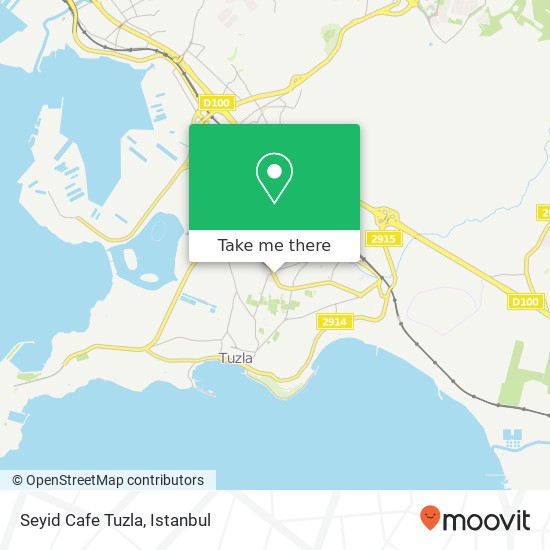 Seyid Cafe Tuzla map