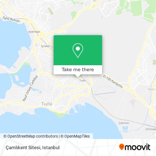 Çamlıkent Sitesi map