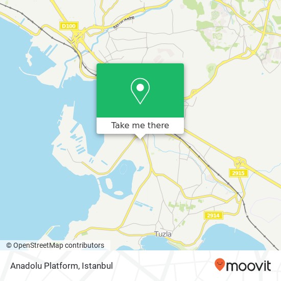 Anadolu Platform map