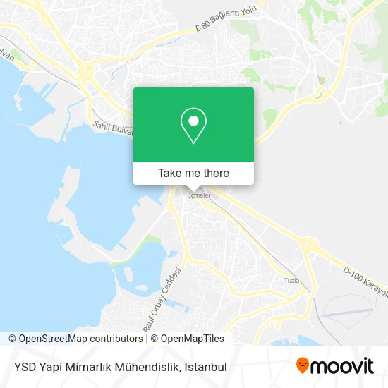 YSD Yapi Mimarlık Mühendislik map