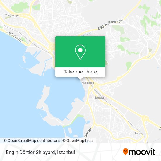 Engin Dörtler Shipyard map