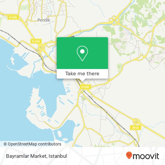 Bayramlar Market map