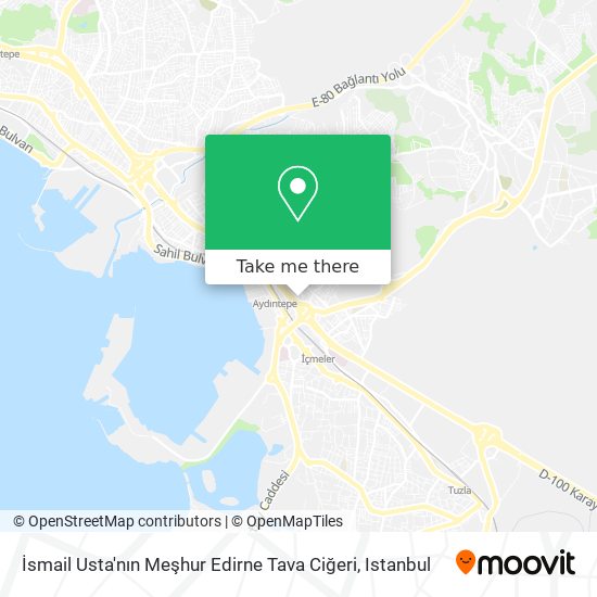 İsmail Usta'nın Meşhur Edirne Tava Ciğeri map