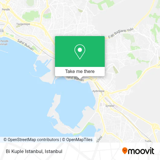 Bi Kuple Istanbul map