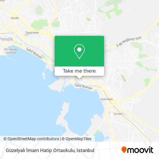 Güzelyalı İmam Hatip Ortaokulu map