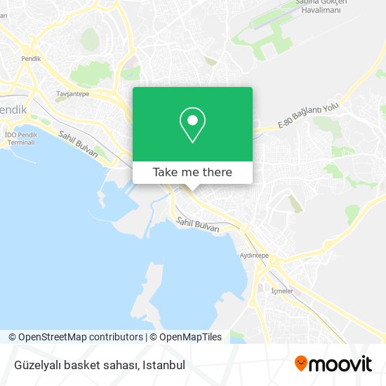 Güzelyalı basket sahası map