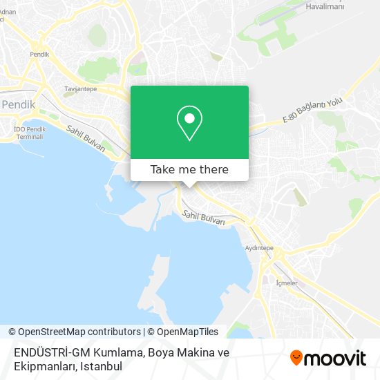 ENDÜSTRİ-GM Kumlama, Boya Makina ve Ekipmanları map