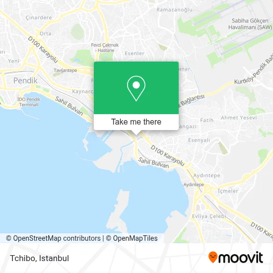 Tchibo map