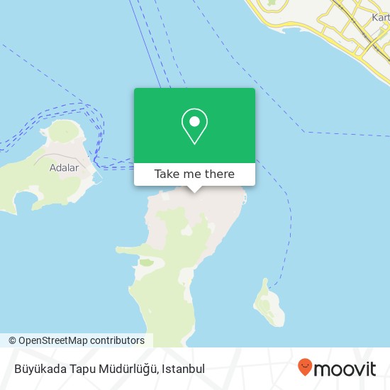 Büyükada Tapu Müdürlüğü map