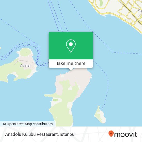 Anadolu Kulübü Restaurant map