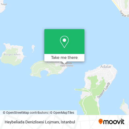 Heybeliada Denizlisesi Lojmanı map