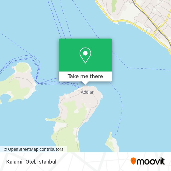 Kalamir Otel map