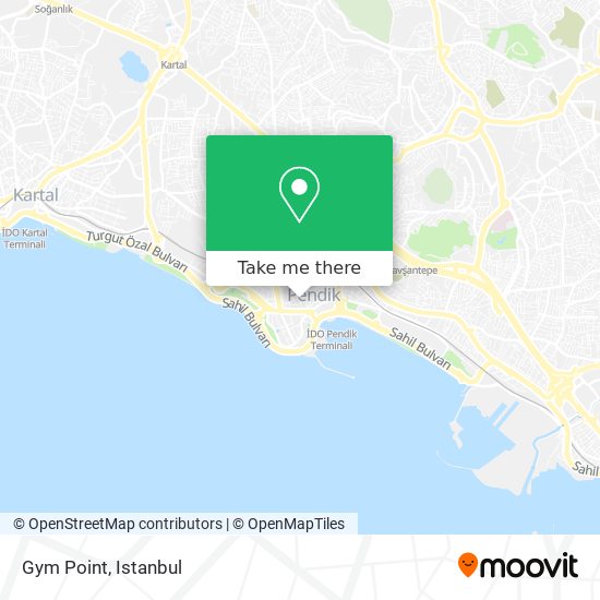Gym Point map