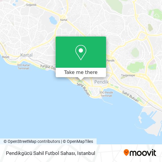 Pendikgücü Sahil Futbol Sahası map