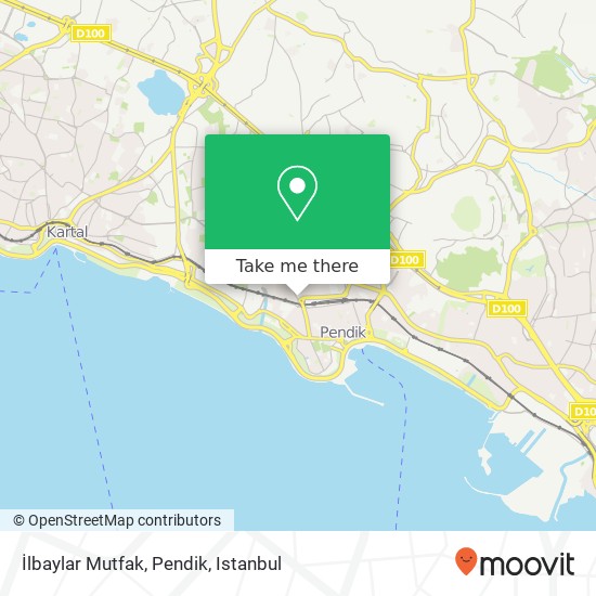 İlbaylar Mutfak, Pendik map