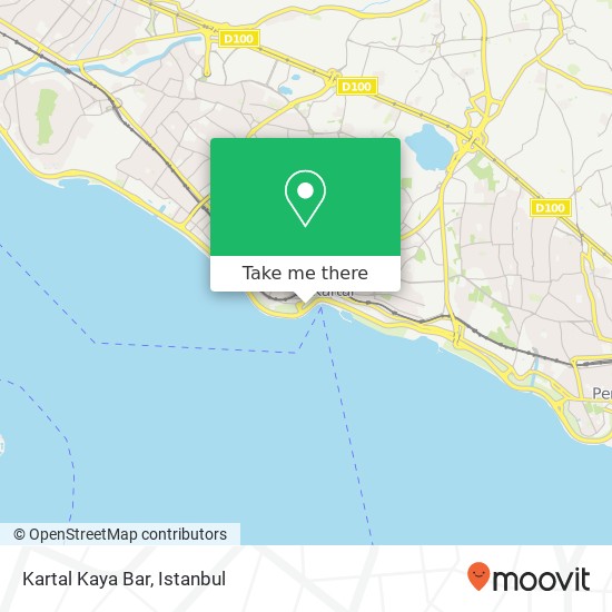 Kartal Kaya Bar map