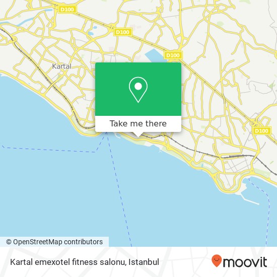 Kartal emexotel fitness salonu map