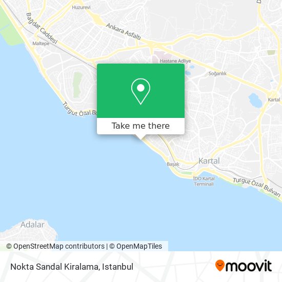 Nokta Sandal Kiralama map