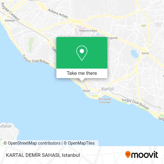 KARTAL DEMİR SAHASI map