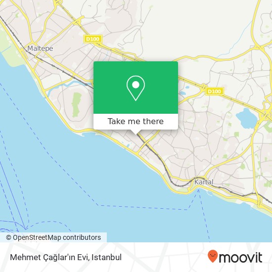 Mehmet Çağlar'ın Evi map