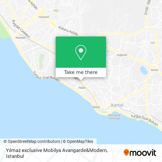 Yılmaz exclusive Mobilya Avangarde&Modern map