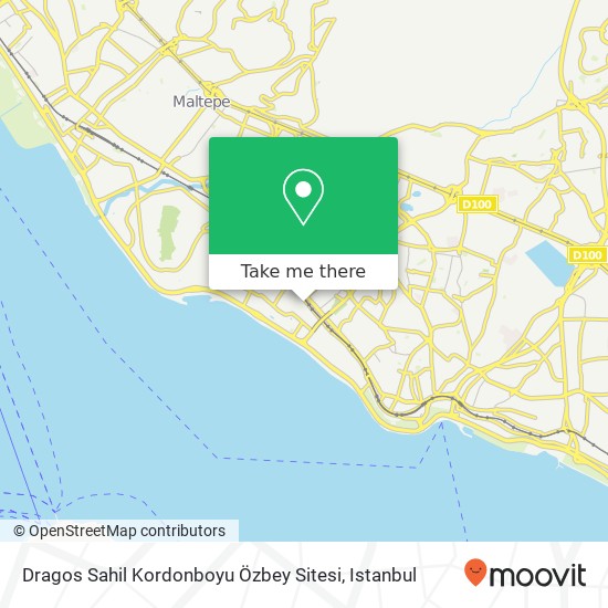 Dragos Sahil Kordonboyu Özbey Sitesi map