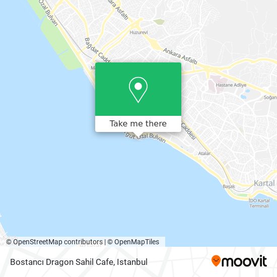 Bostancı Dragon Sahil Cafe map