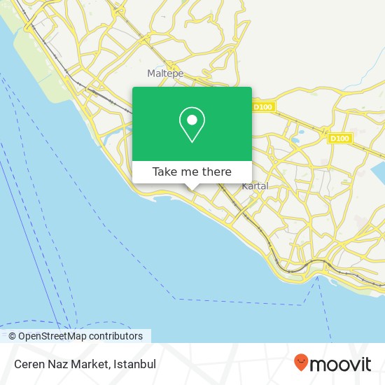 Ceren Naz Market map