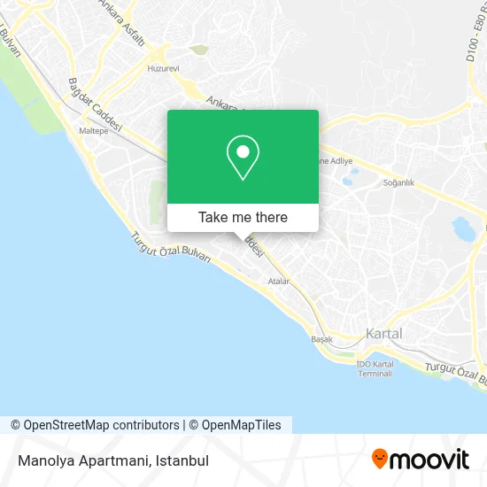 Manolya Apartmani map