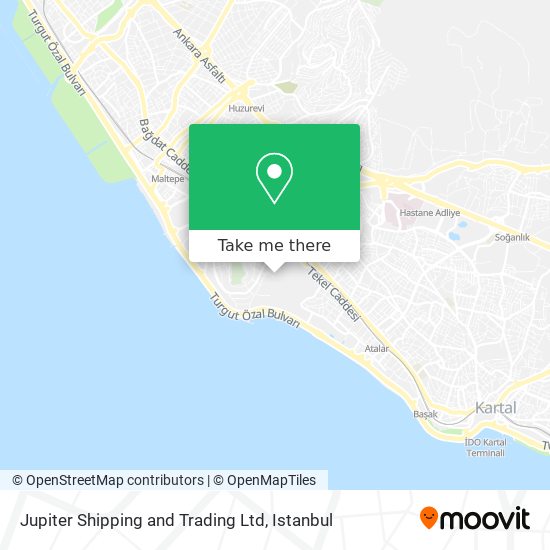 Jupiter Shipping and Trading Ltd map