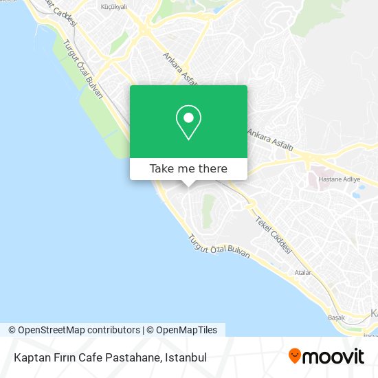 Kaptan Fırın Cafe Pastahane map