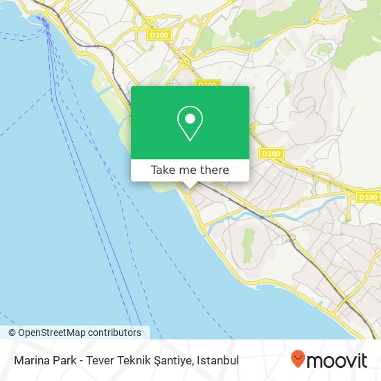 Marina Park - Tever Teknik Şantiye map