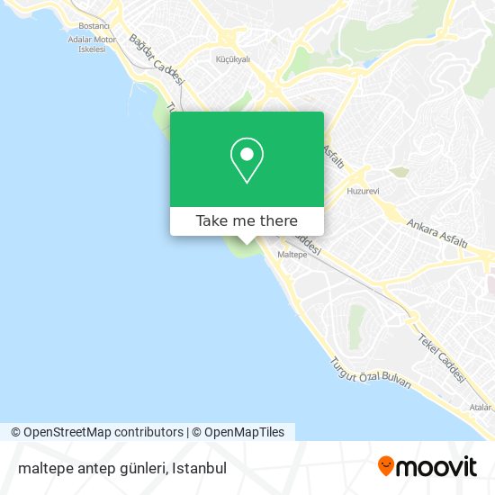 maltepe antep günleri map