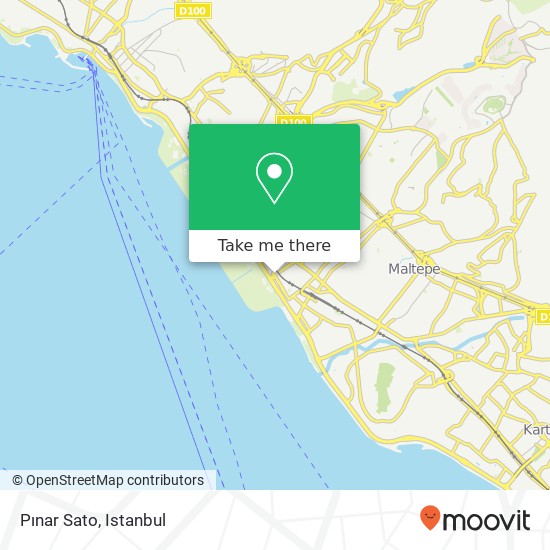 Pınar Sato map