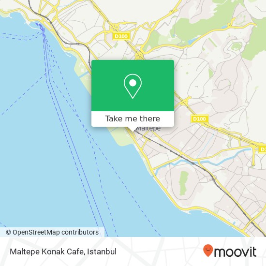 Maltepe Konak Cafe map