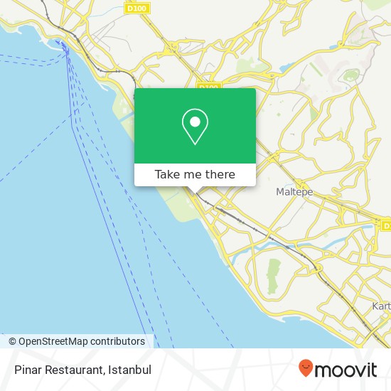 Pinar Restaurant map