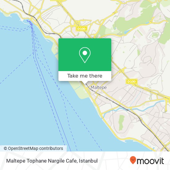 Maltepe Tophane Nargile Cafe map
